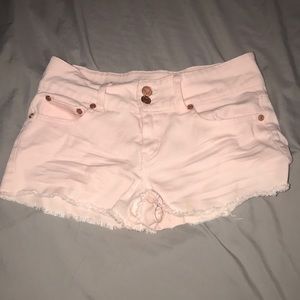 Pink shorts